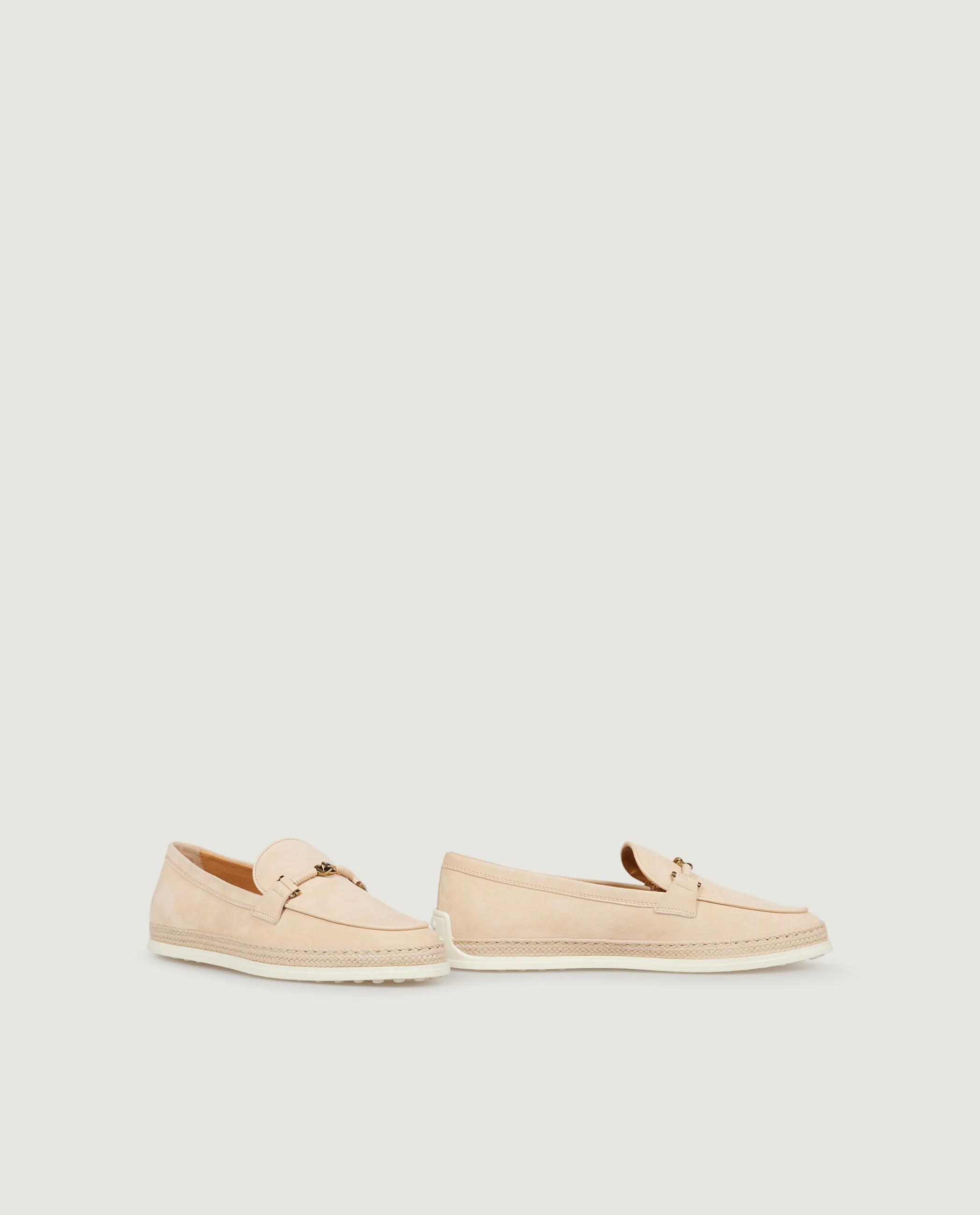 Gomma Rafia Mocassino - Lichtbruin