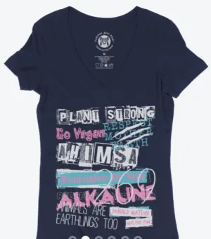 Graffiti V-Neck Tee