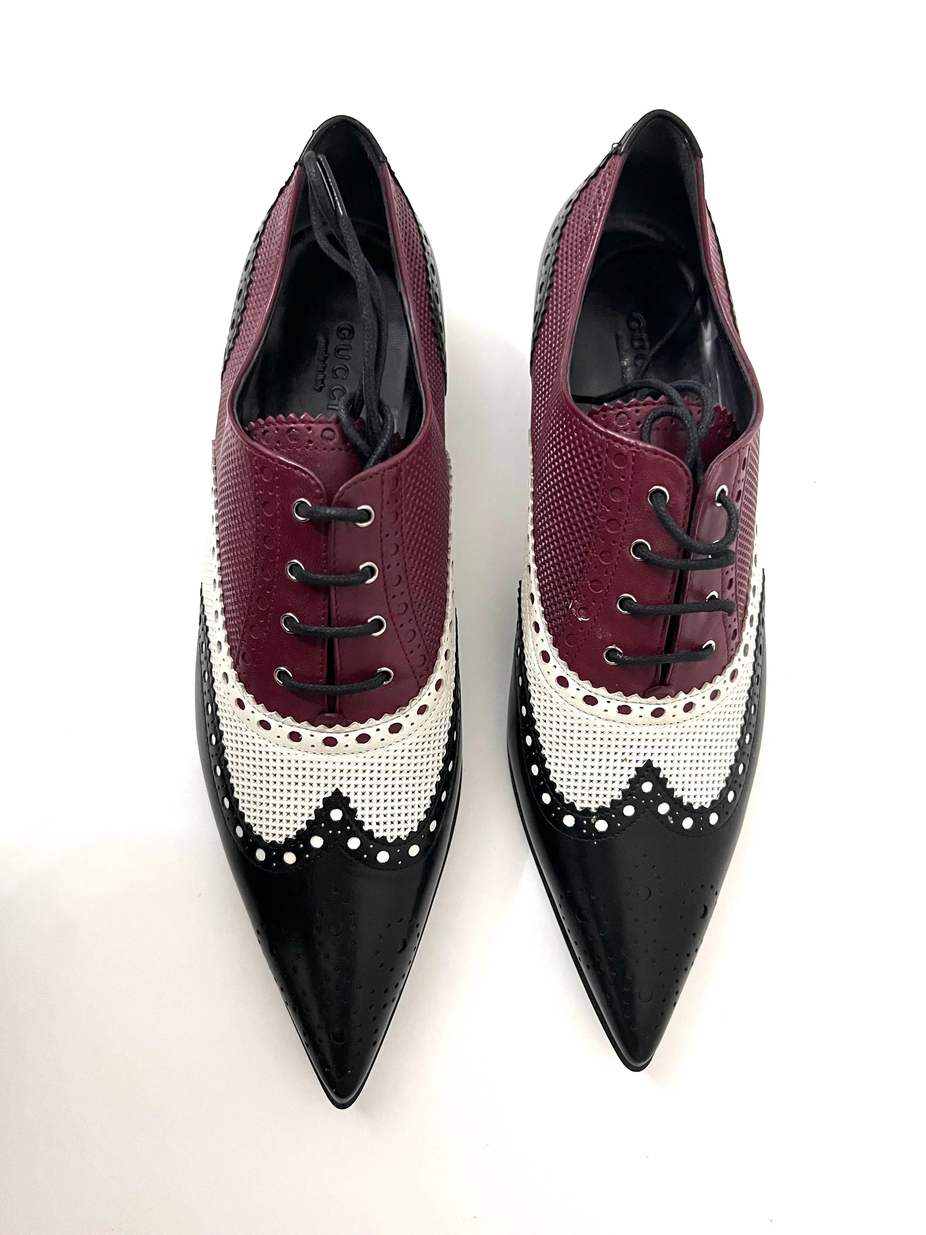 Gucci Lace-up Brogue Shoes