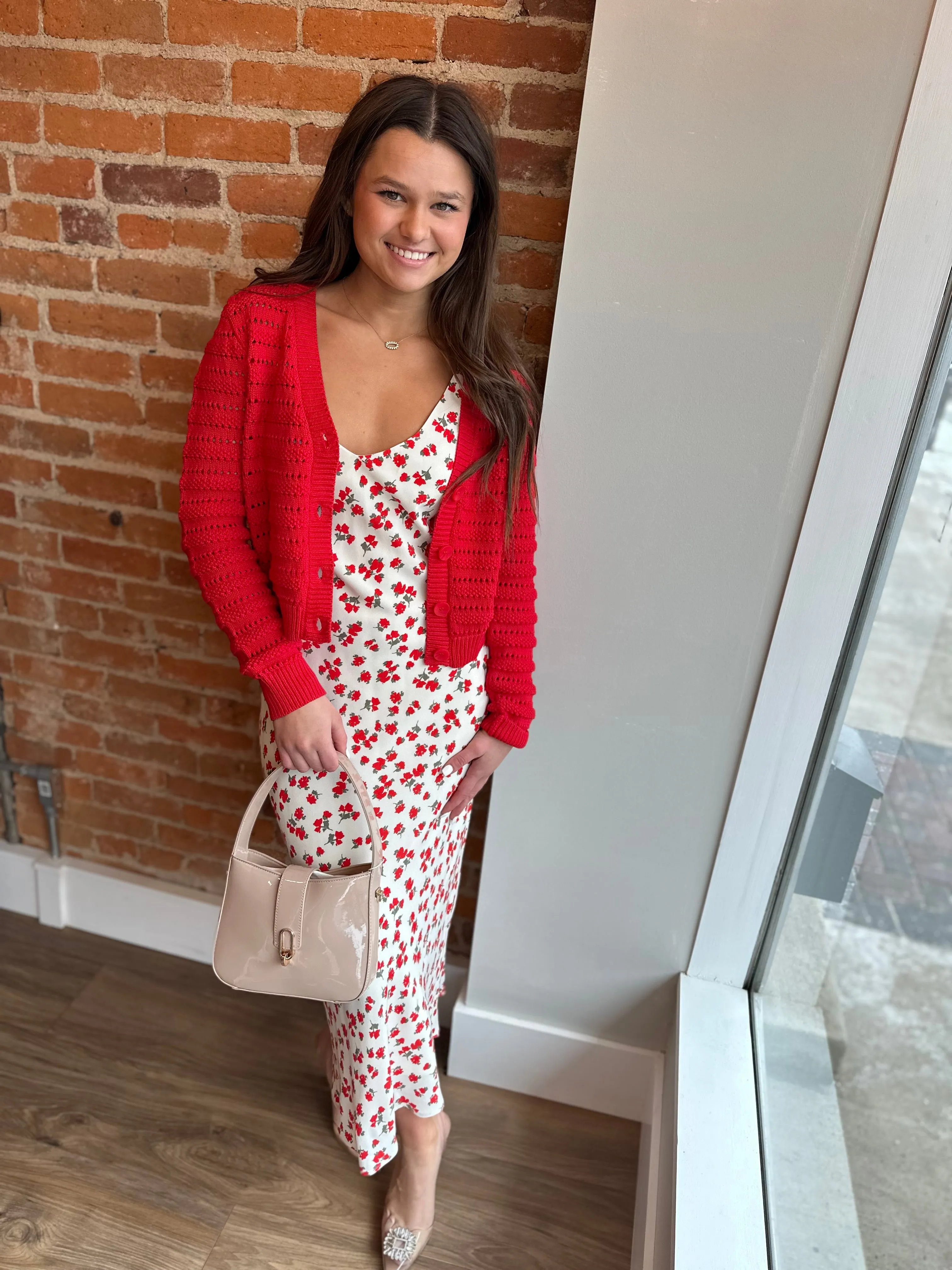 Hana La Rosa Ditsy Maxi Dress