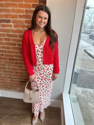Hana La Rosa Ditsy Maxi Dress