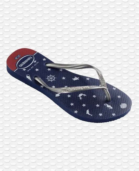 Havaianas Slim Nautical Flip Flops