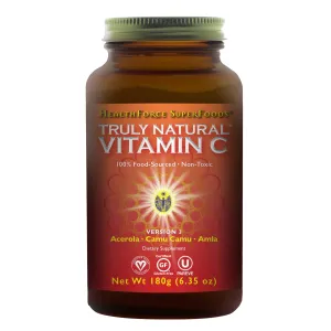 HealthForce SuperFoods Verdaderamente Natural Vitamina C, 1