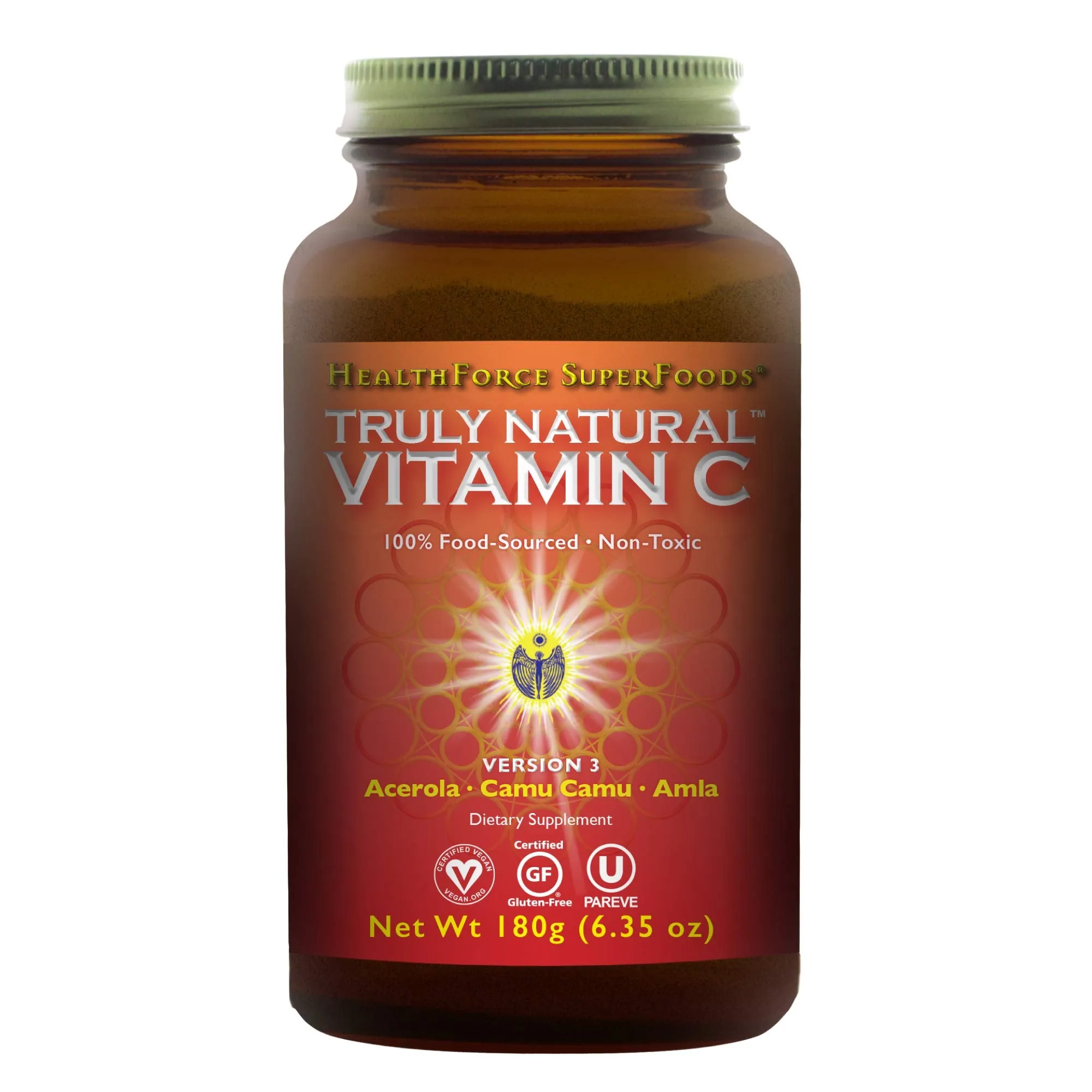 HealthForce SuperFoods Verdaderamente Natural Vitamina C, 1