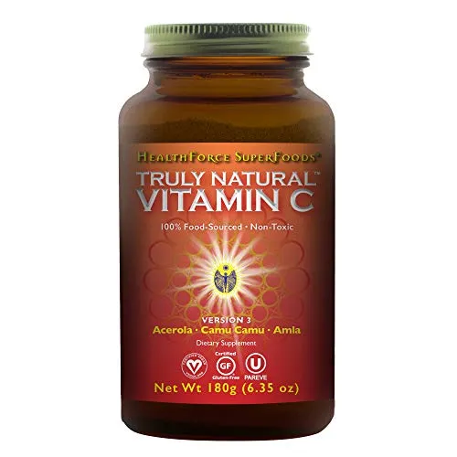 HealthForce SuperFoods Verdaderamente Natural Vitamina C, 1