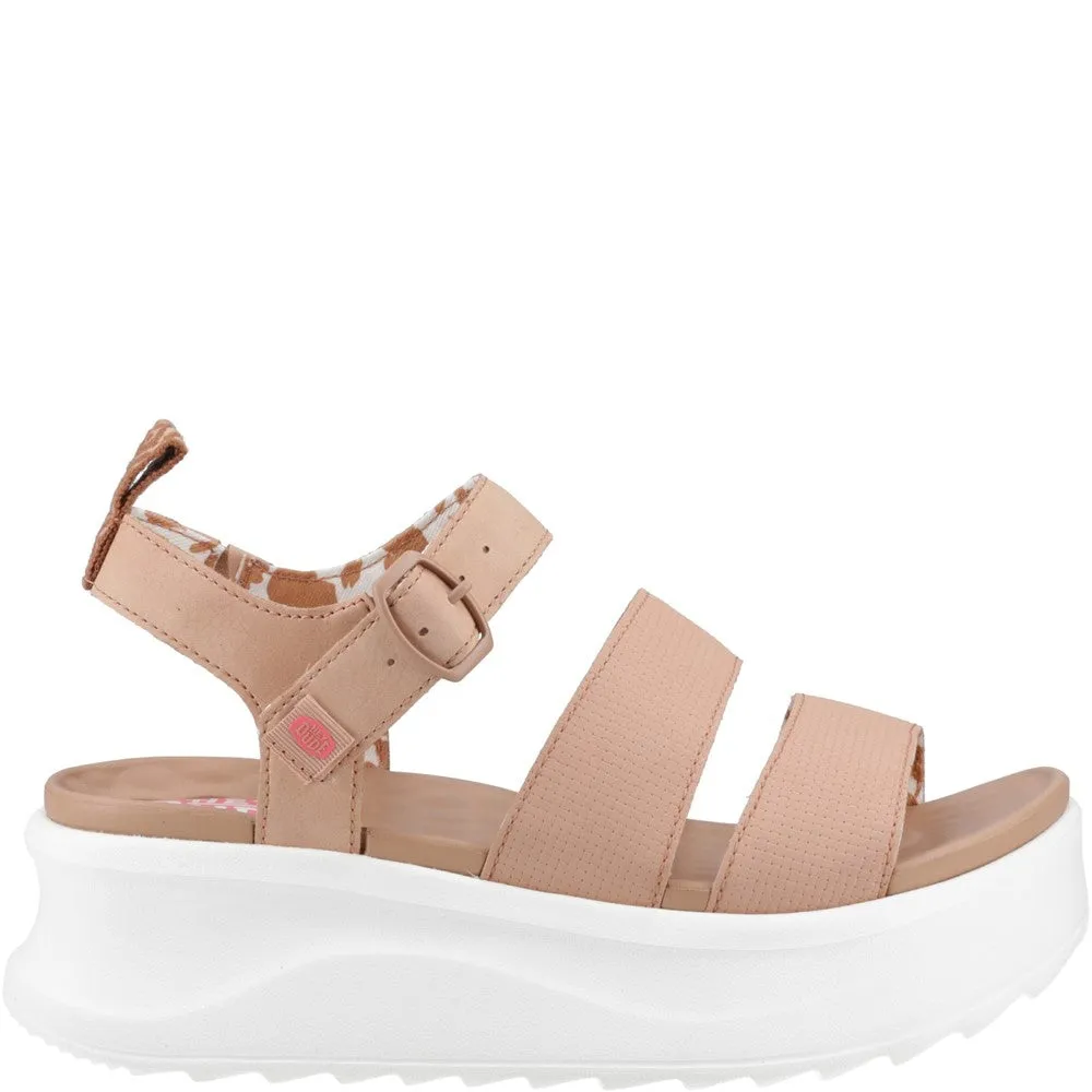HEYDUDE Delray Buckle Classic Sandal