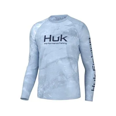 Huk - Men's Mossy Oak Pursuit Performance Long Sleeve T-Shirt