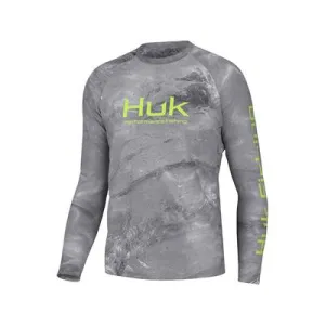Huk - Men's Mossy Oak Pursuit Performance Long Sleeve T-Shirt