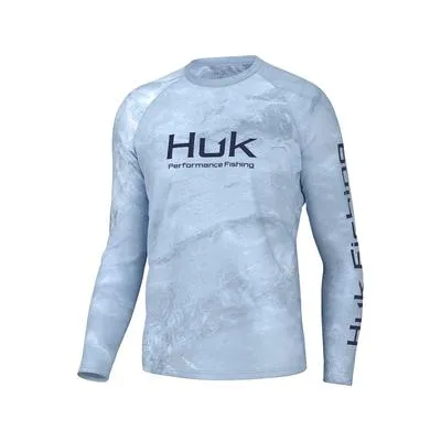 Huk - Men's Mossy Oak Pursuit Performance Long Sleeve T-Shirt