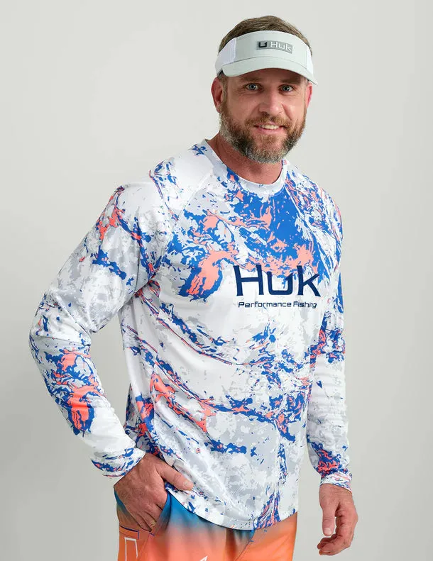 Huk - Men's Mossy Oak Pursuit Performance Long Sleeve T-Shirt