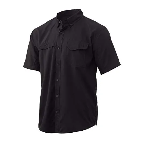 Huk Tide Point Solid Short Sleeve Shir