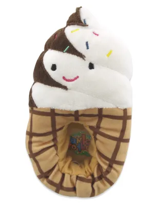 Ice Cream Plush Slippers