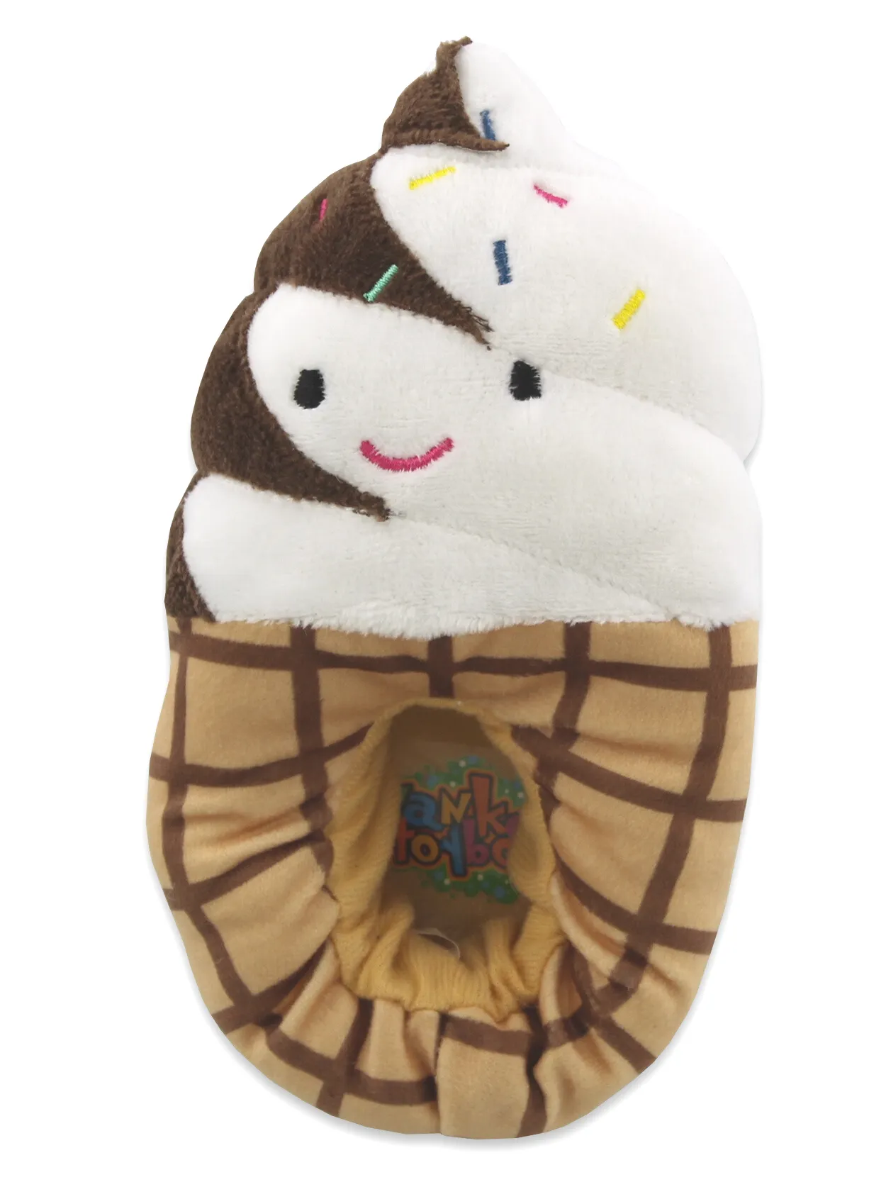 Ice Cream Plush Slippers