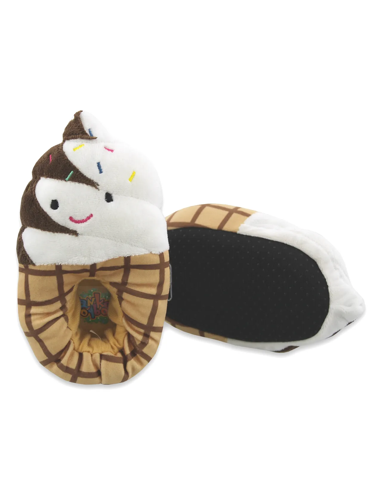 Ice Cream Plush Slippers