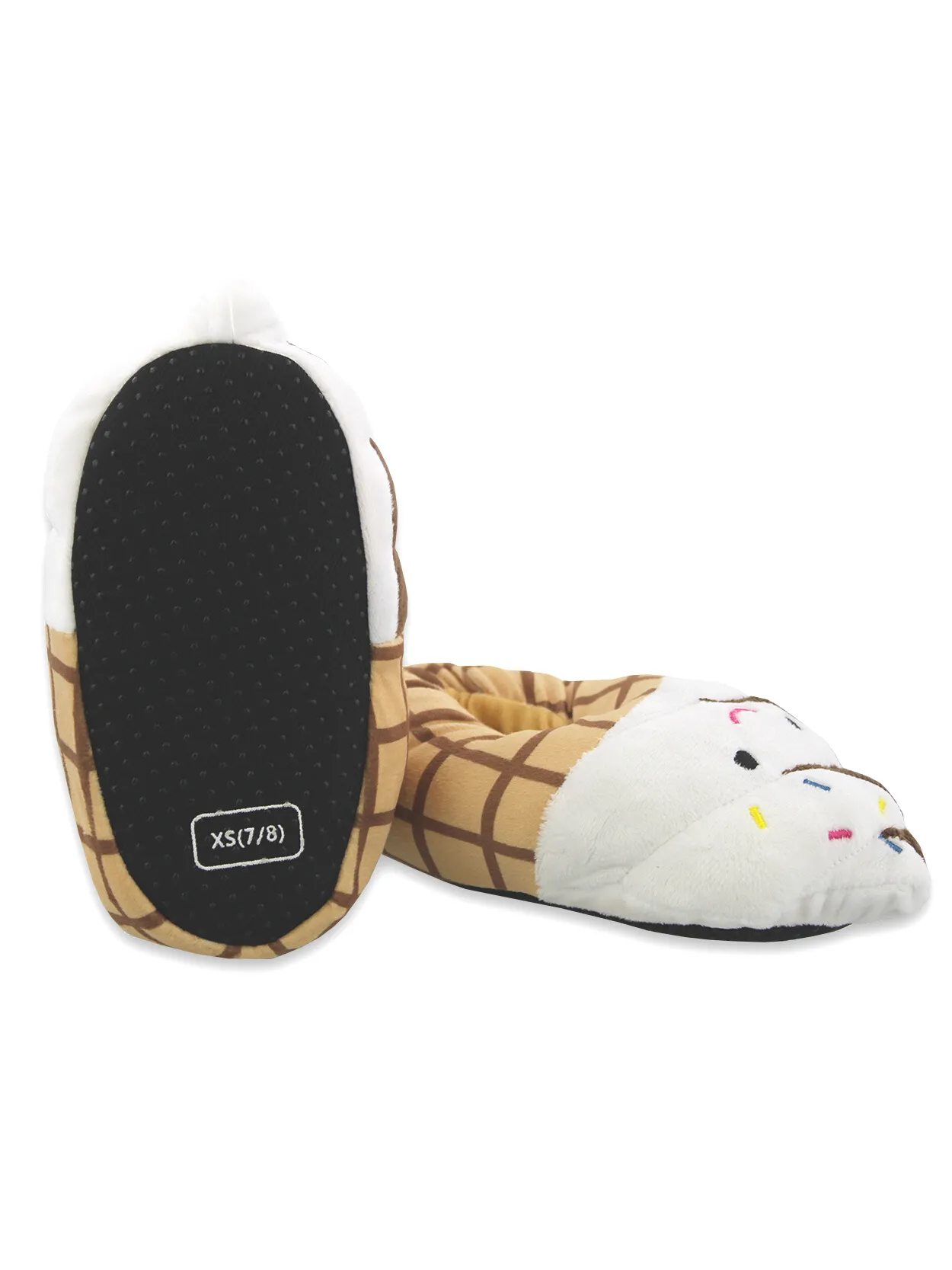 Ice Cream Plush Slippers
