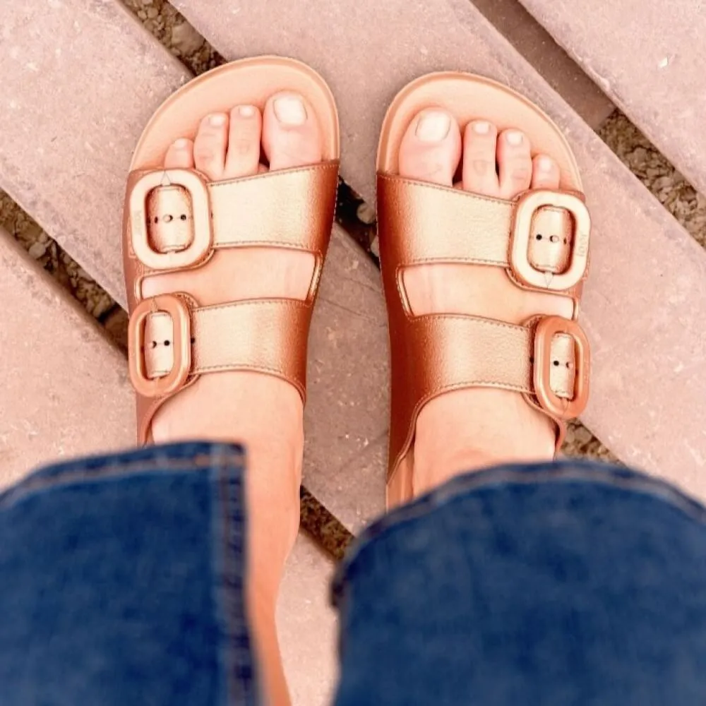Igor Habana Sliders Metal Bronze S10345