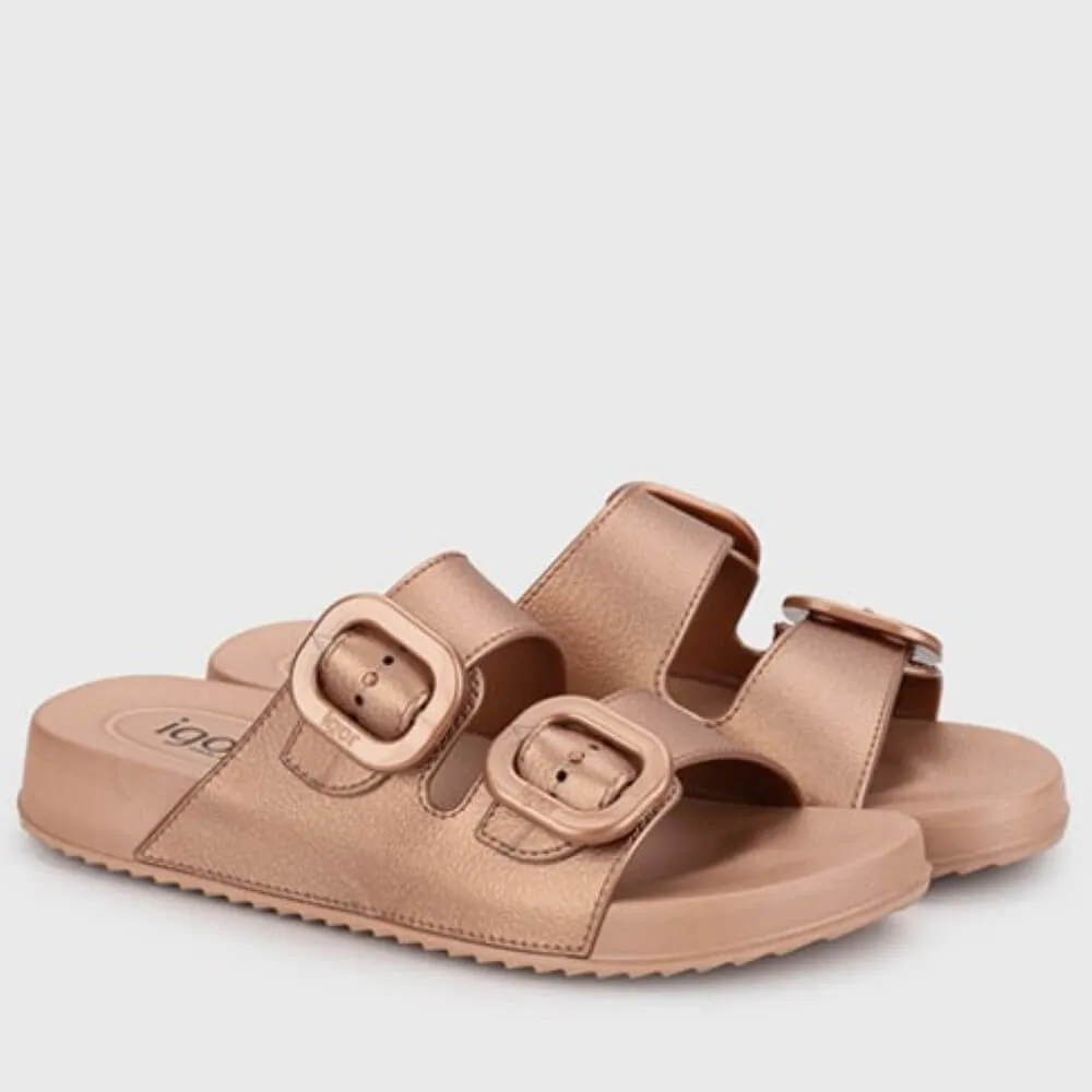 Igor Habana Sliders Metal Bronze S10345