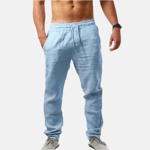 James | Linen trousers with style for men