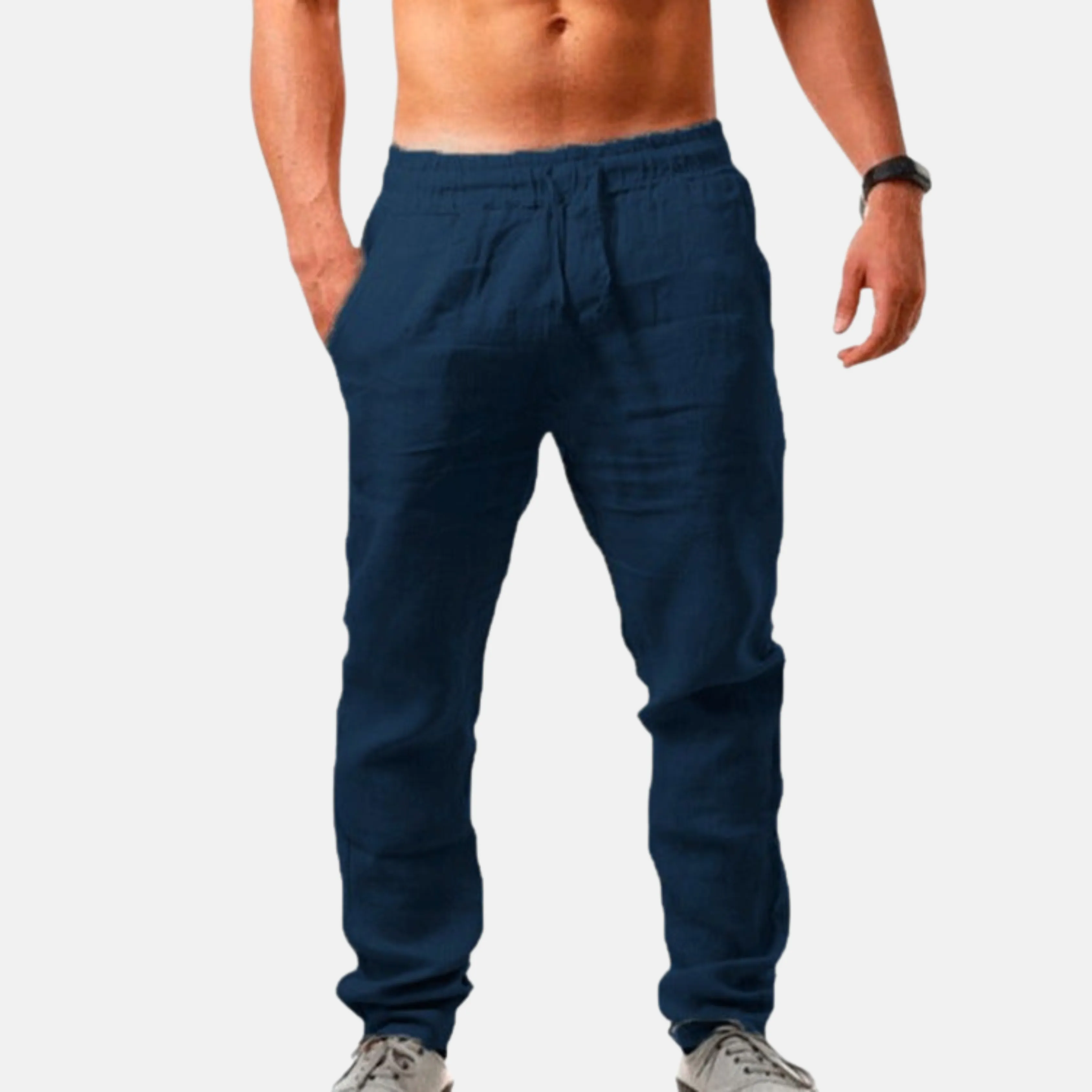 James | Linen trousers with style for men