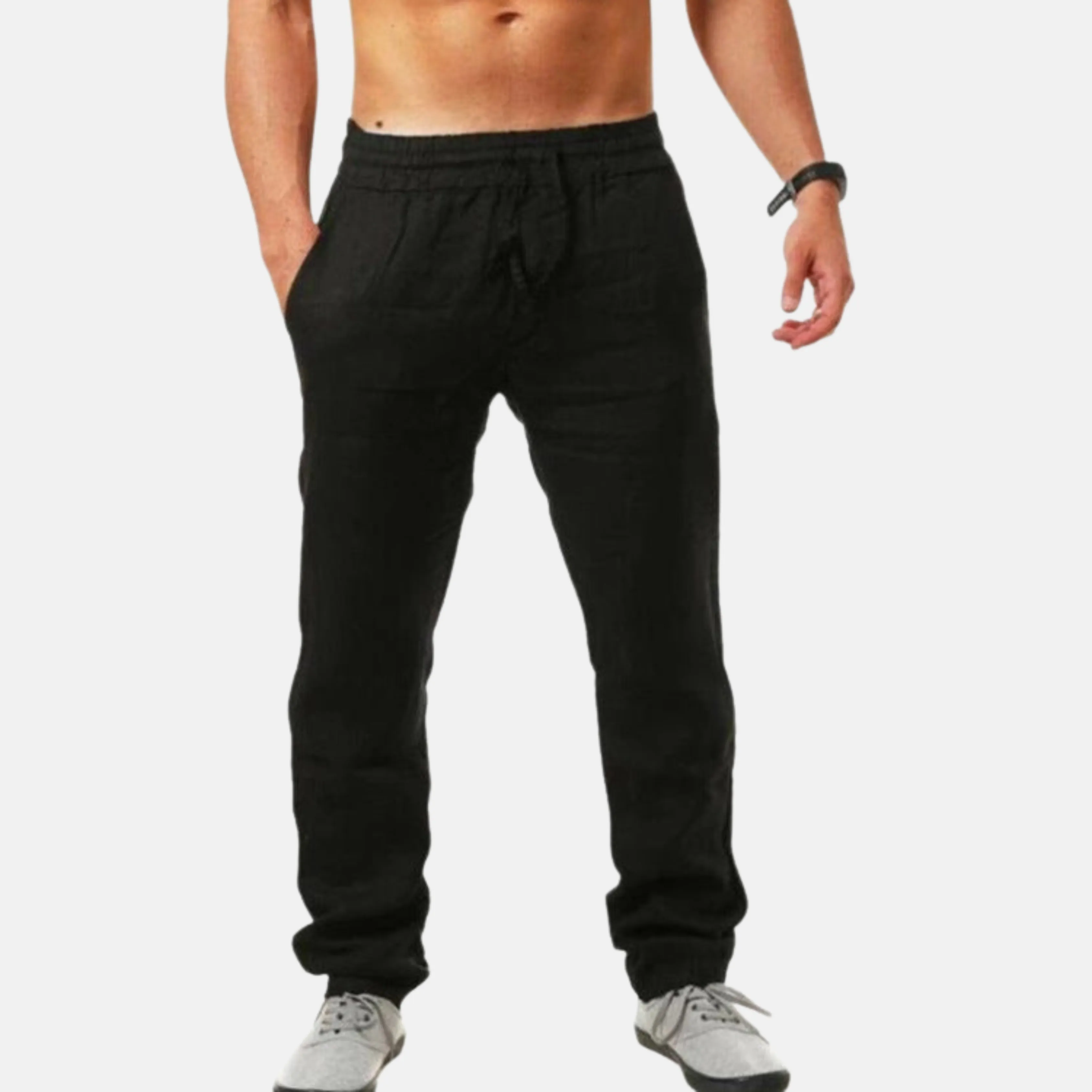 James | Linen trousers with style for men