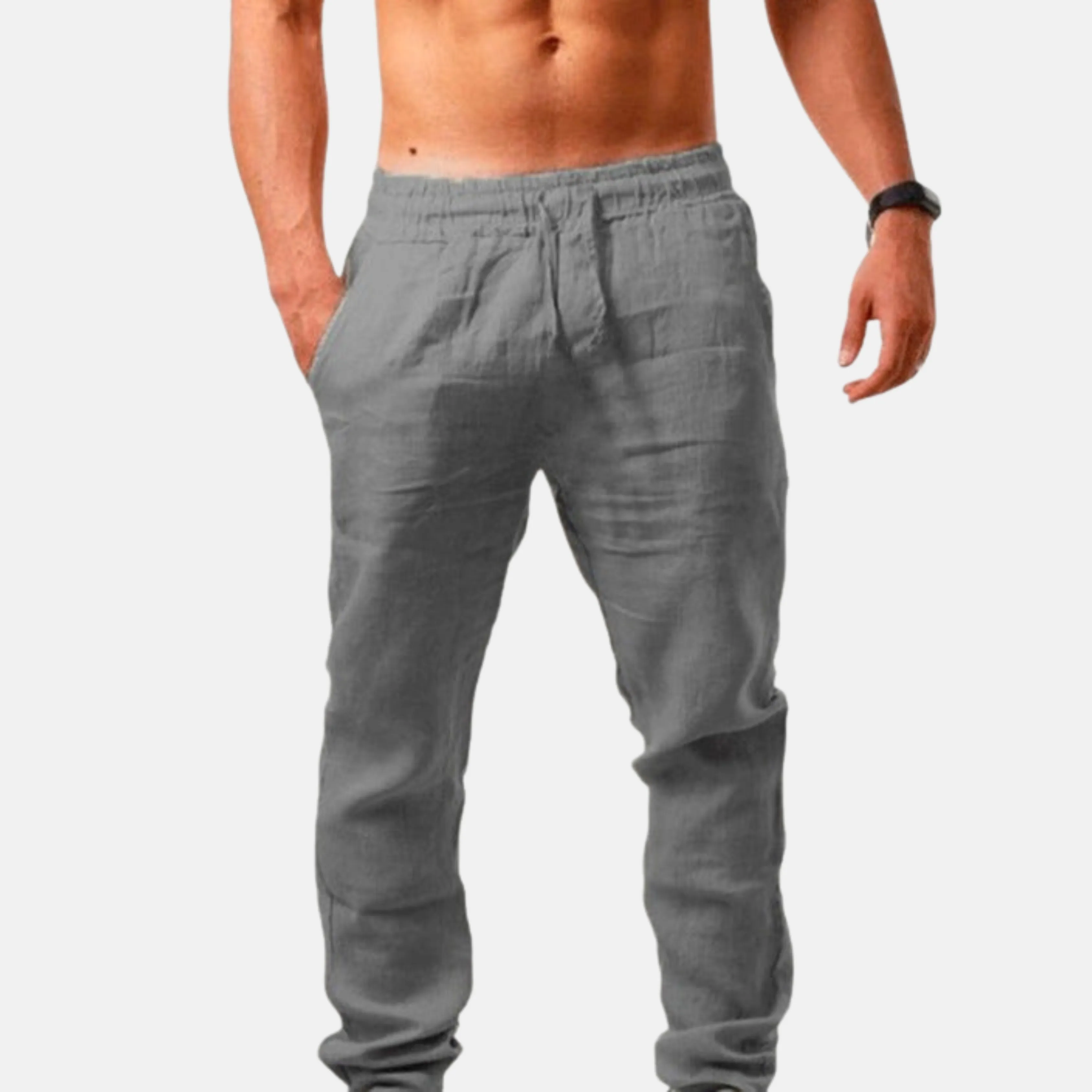 James | Linen trousers with style for men