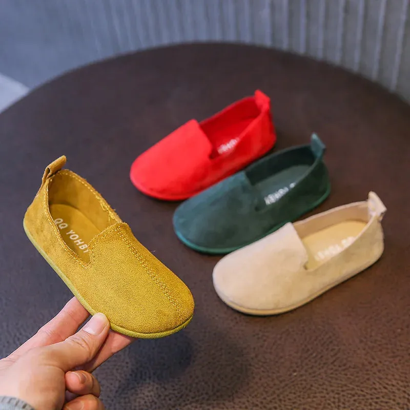 Kids Shoes  Children Casual Loafers Pure Color Boys Girls Lightweight Leisure Shoes