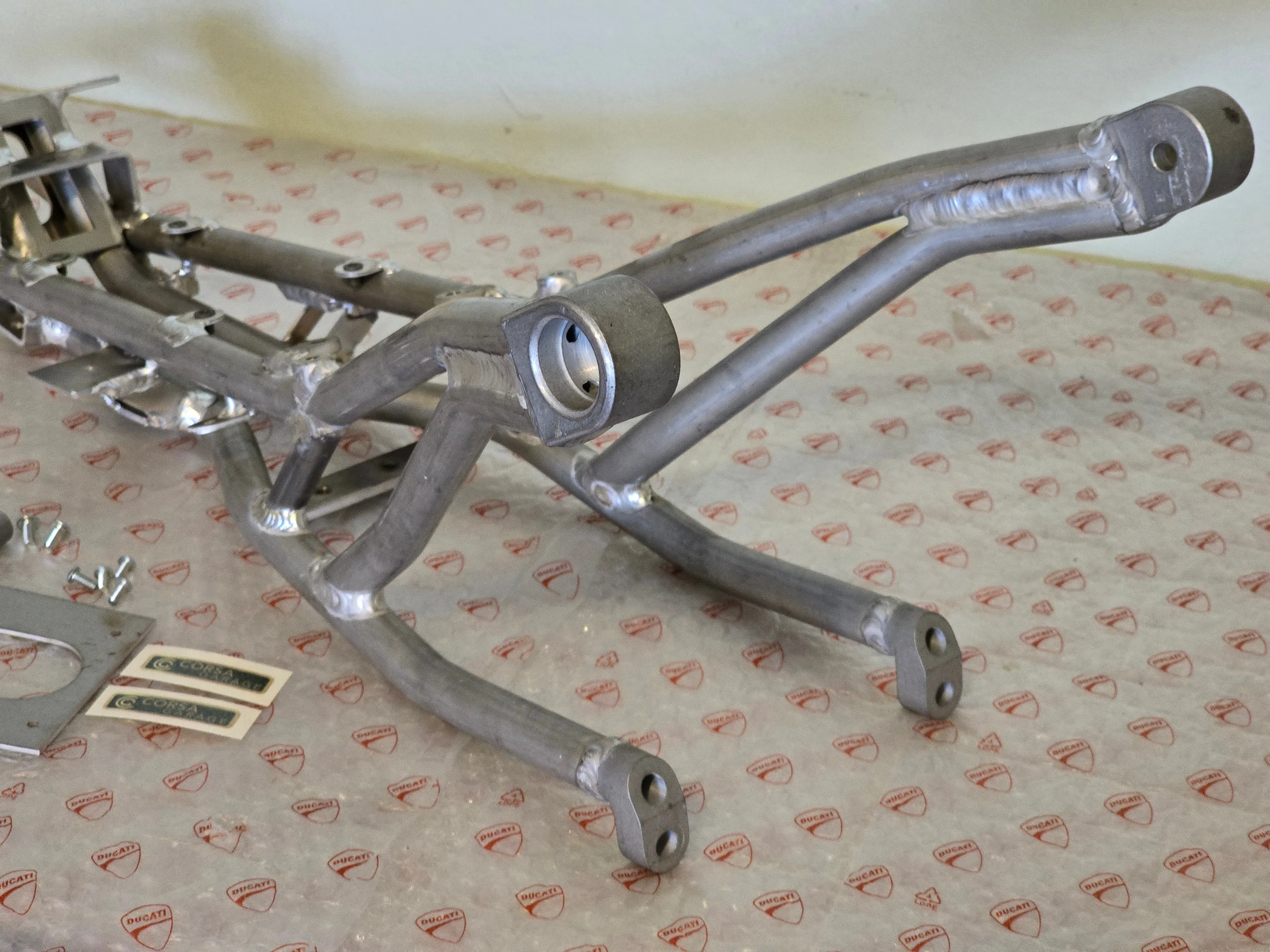Lightweight Aluminum Subframe for Ducati 899 1199 1299