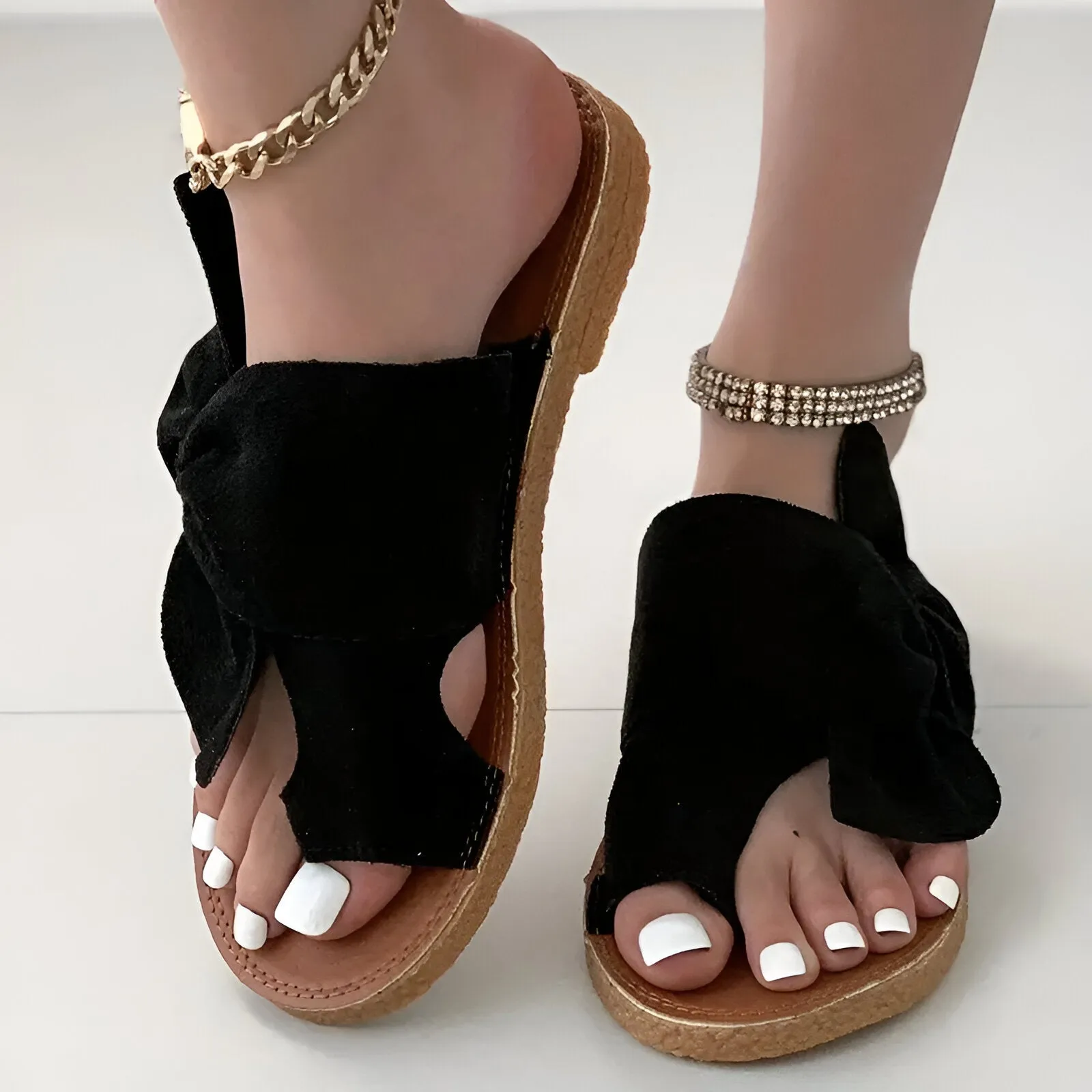 MARGO - SANDALES CONFORT FLEURIES