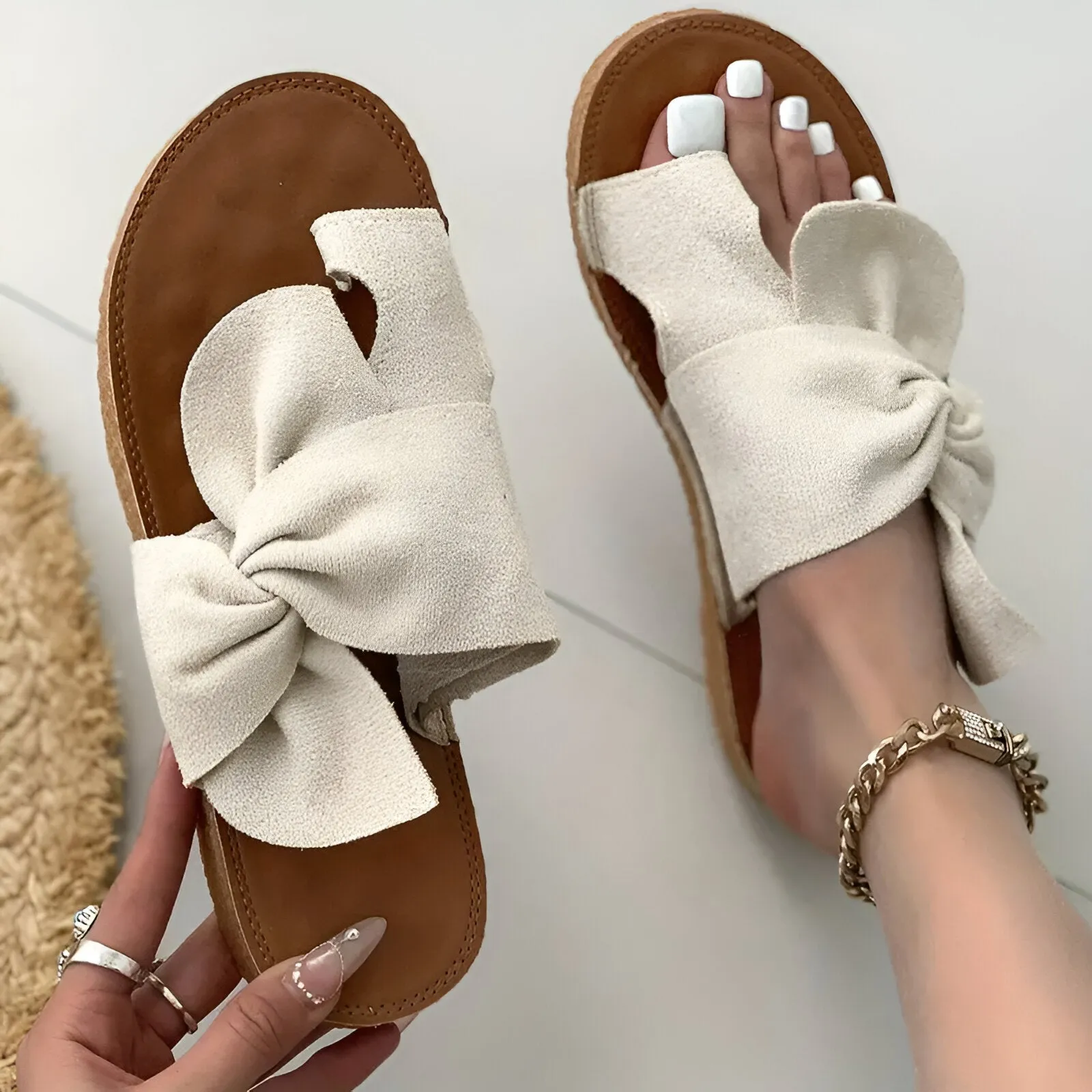 MARGO - SANDALES CONFORT FLEURIES
