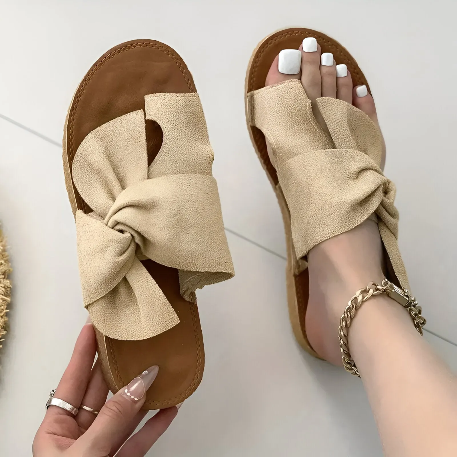 MARGO - SANDALES CONFORT FLEURIES