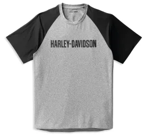 Men's Performance Harley-Davidson Tee - Medium Heather Grey