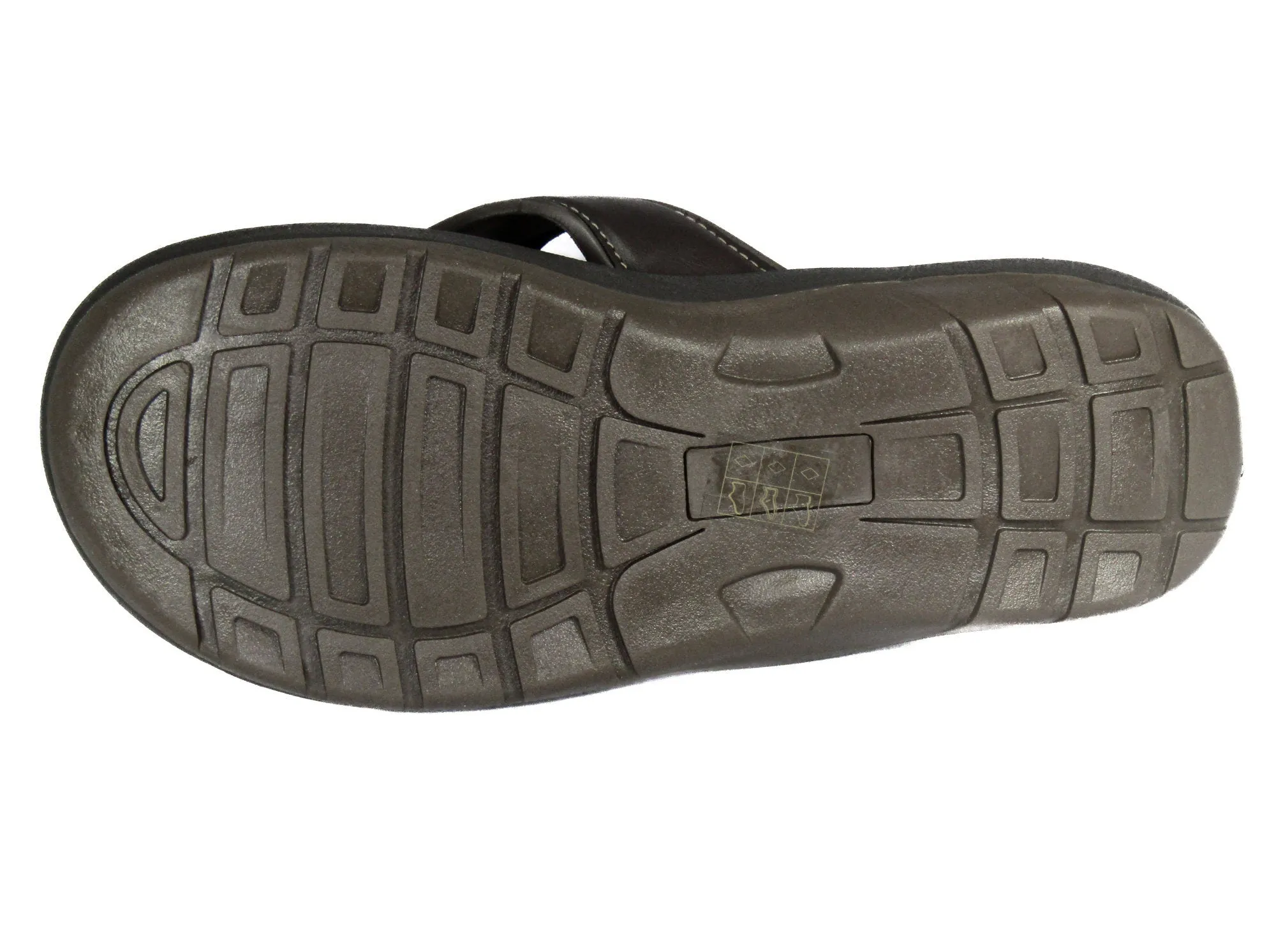 Mississippi State Bulldogs Men's Collegiate Brown Flip Flop Sandal.
