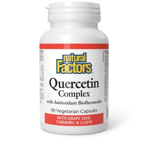 Natural Factors Quercetin Complex 560 mg  90 Veg Capsules