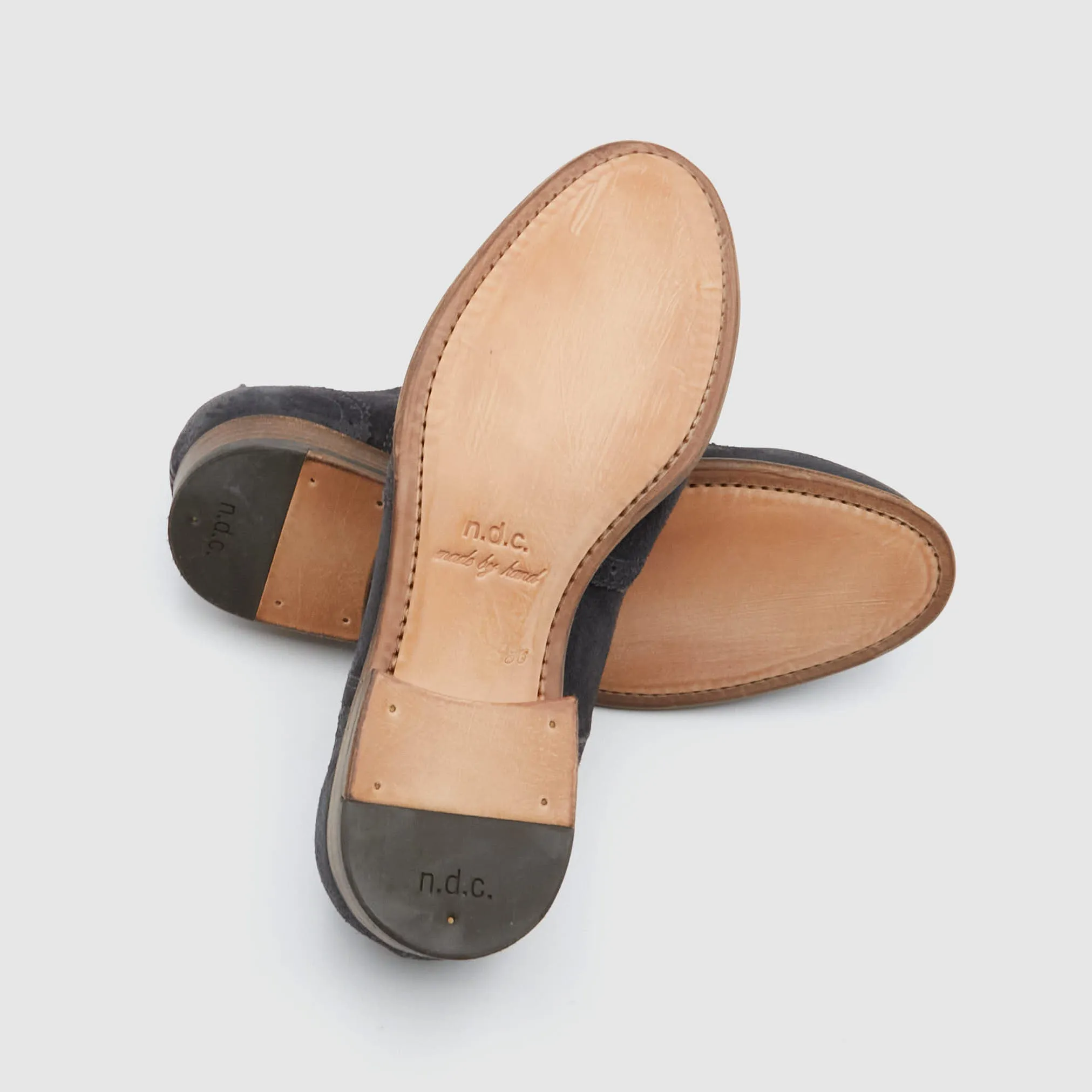 n.d.c. made by hand Ladies Suede  Brogues Shoes