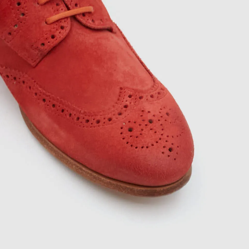 n.d.c. made by hand Ladies Suede  Brogues Shoes