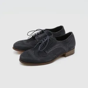 n.d.c. made by hand Ladies Suede  Brogues Shoes