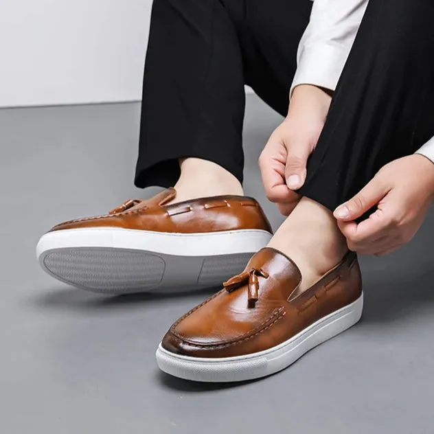 Nick Roy Leather Loafers