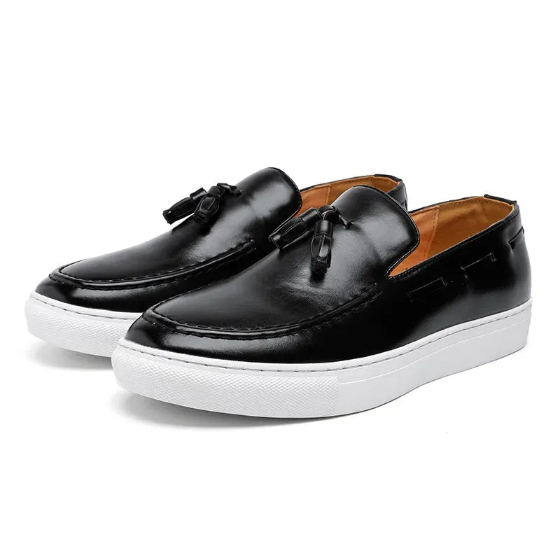 Nick Roy Leather Loafers
