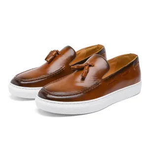 Nick Roy Leather Loafers