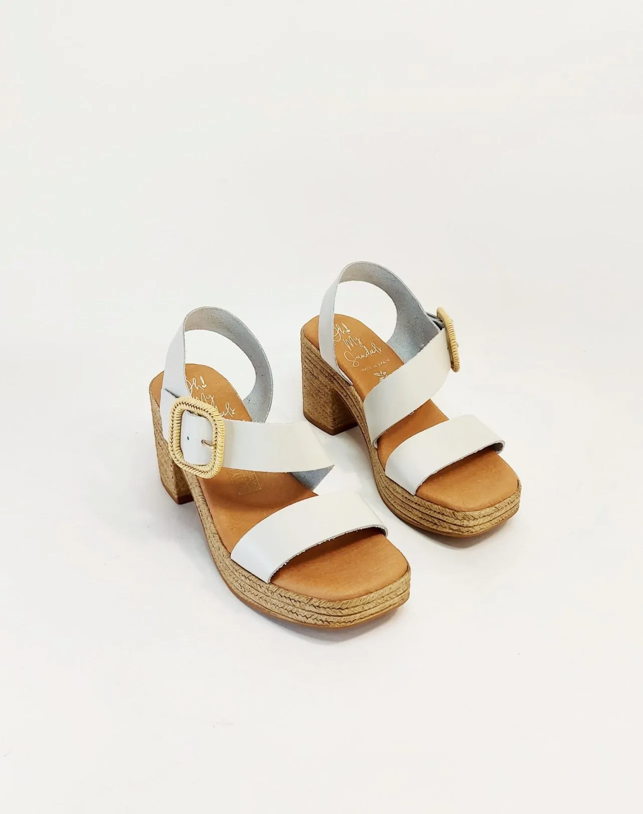 Oh My Sandals - 5468 Ice Block Heel Sandal
