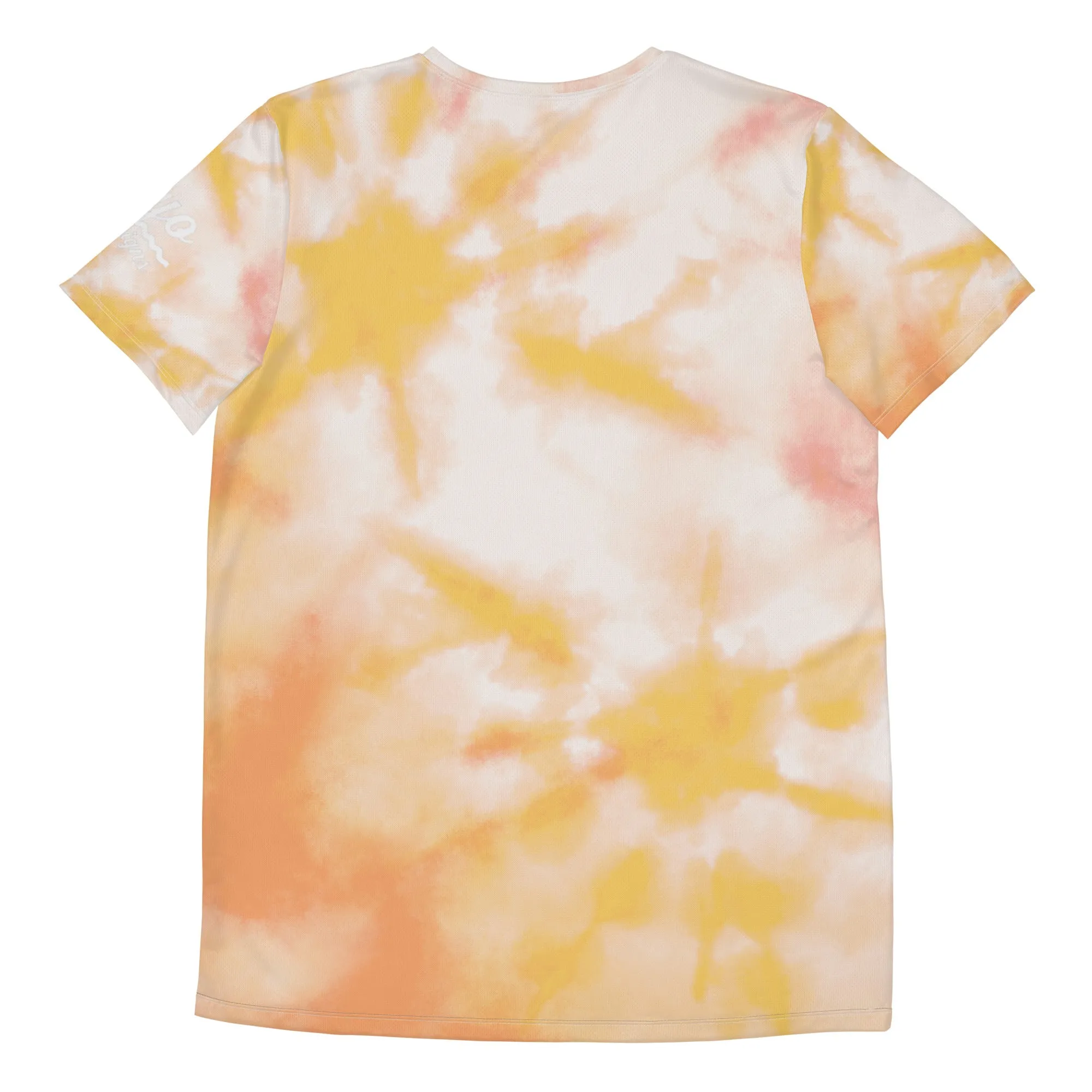 Orange Splash Men's Athletic T-shirt