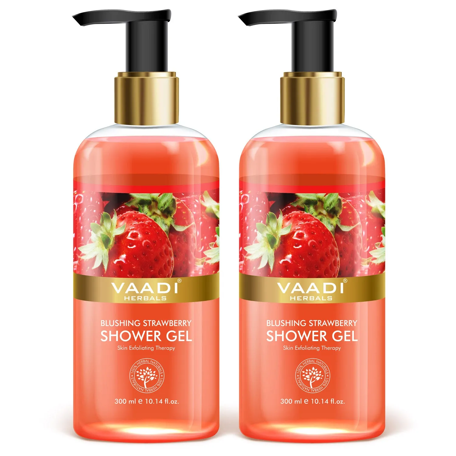 Pack of 2  Blushing Strawberry Shower Gel (300 ml x 2)