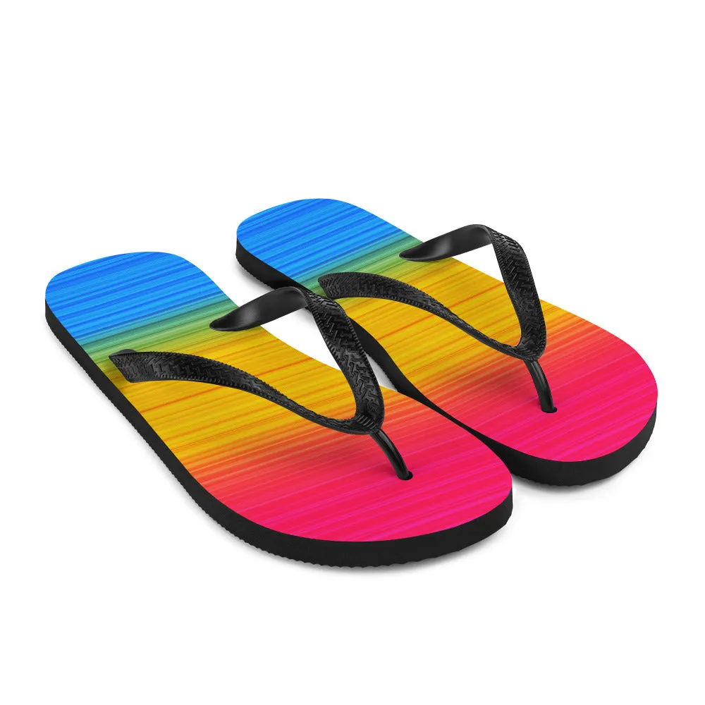 Pan Gradient Flip Flops
