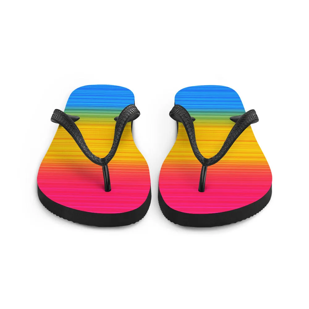Pan Gradient Flip Flops