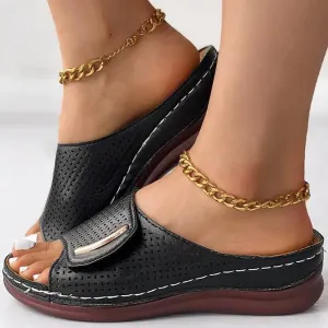 Peep Toe Hollow Women's Sandals