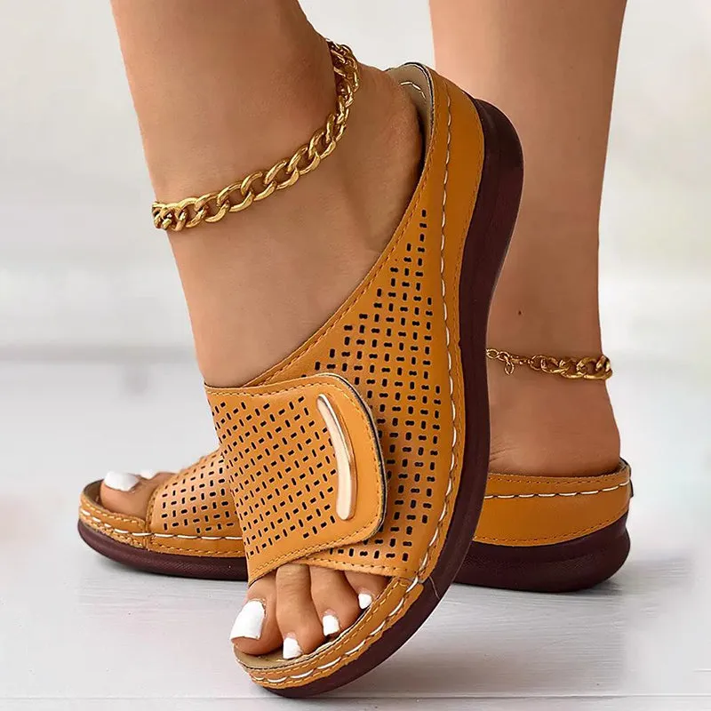 Peep Toe Hollow Women's Sandals