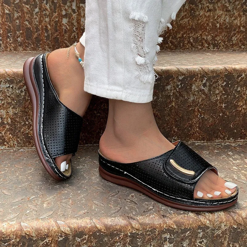 Peep Toe Hollow Women's Sandals