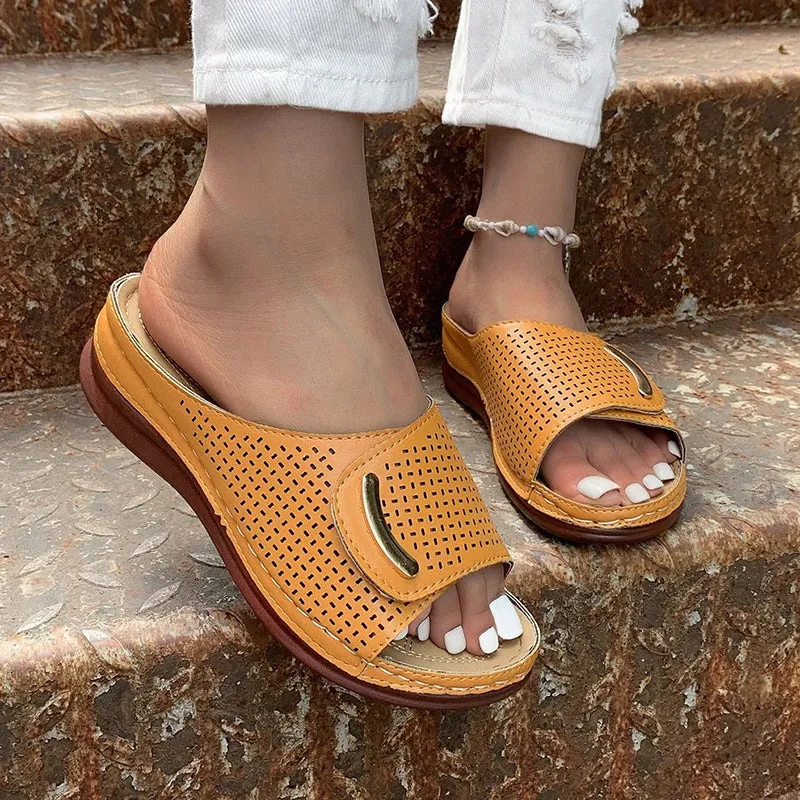 Peep Toe Hollow Women's Sandals