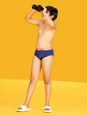Playmate Boys Briefs Blue Tencel Modal