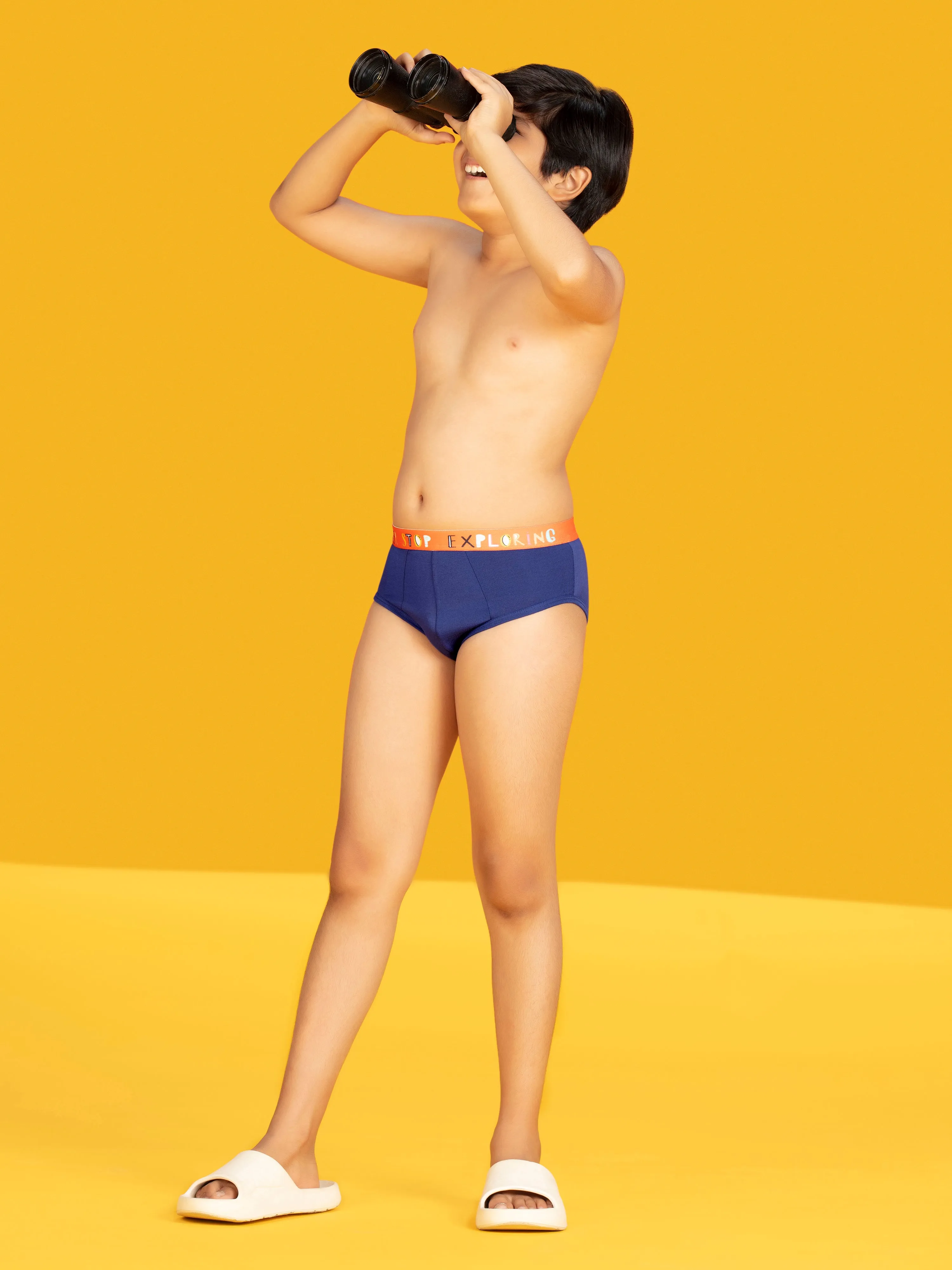 Playmate Boys Briefs Blue Tencel Modal